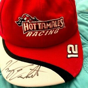 Vintage Autographed hat Kerry Earnhardt, son of NASCAR legend Dale Earnh…